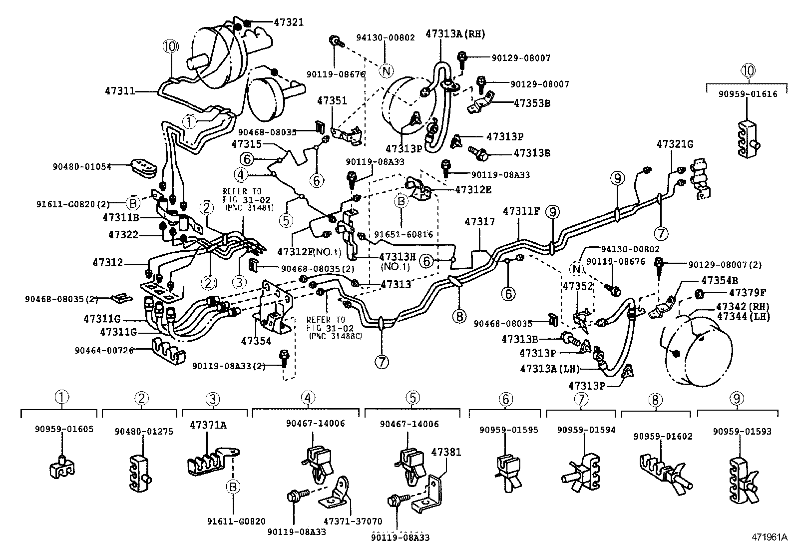 44050-37010 ACTUATOR ASSY, ABS & TRACTION product image