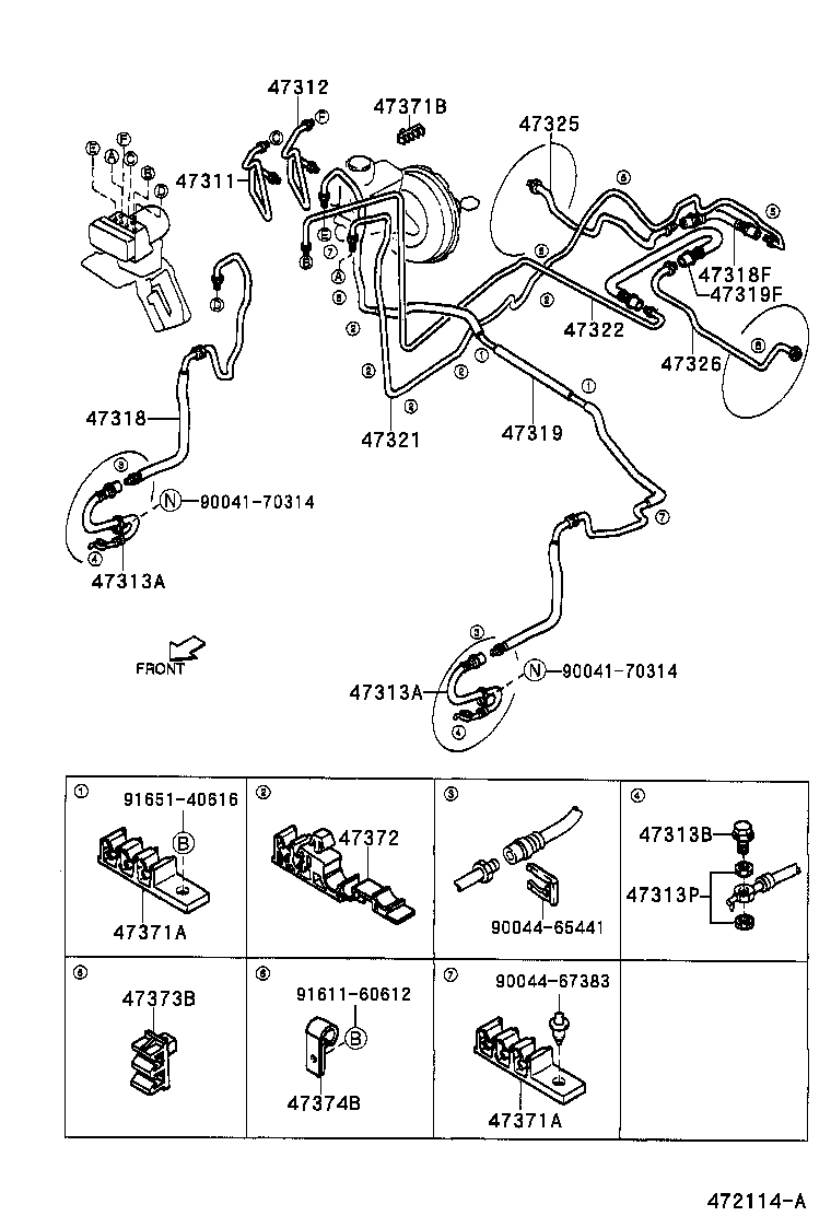 44050-87401 ACTUATOR ASSY, BRAKE product image