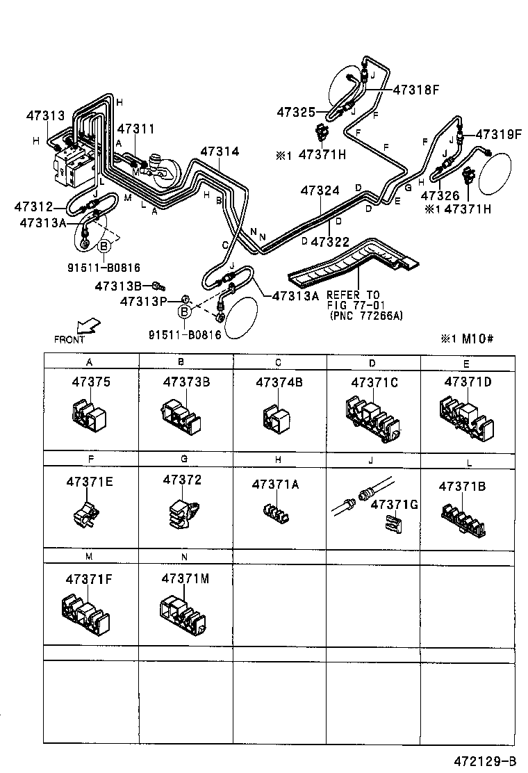 44050-97401 ACTUATOR ASSY, BRAKE product image