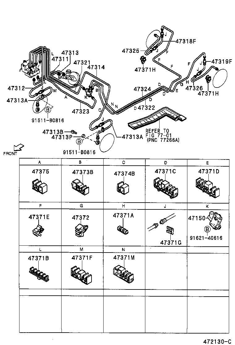 44050-97401 ACTUATOR ASSY, BRAKE product image