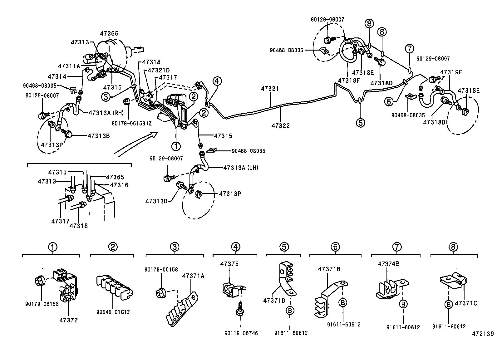44050-05020 ACTUATOR ASSY, BRAKE product image