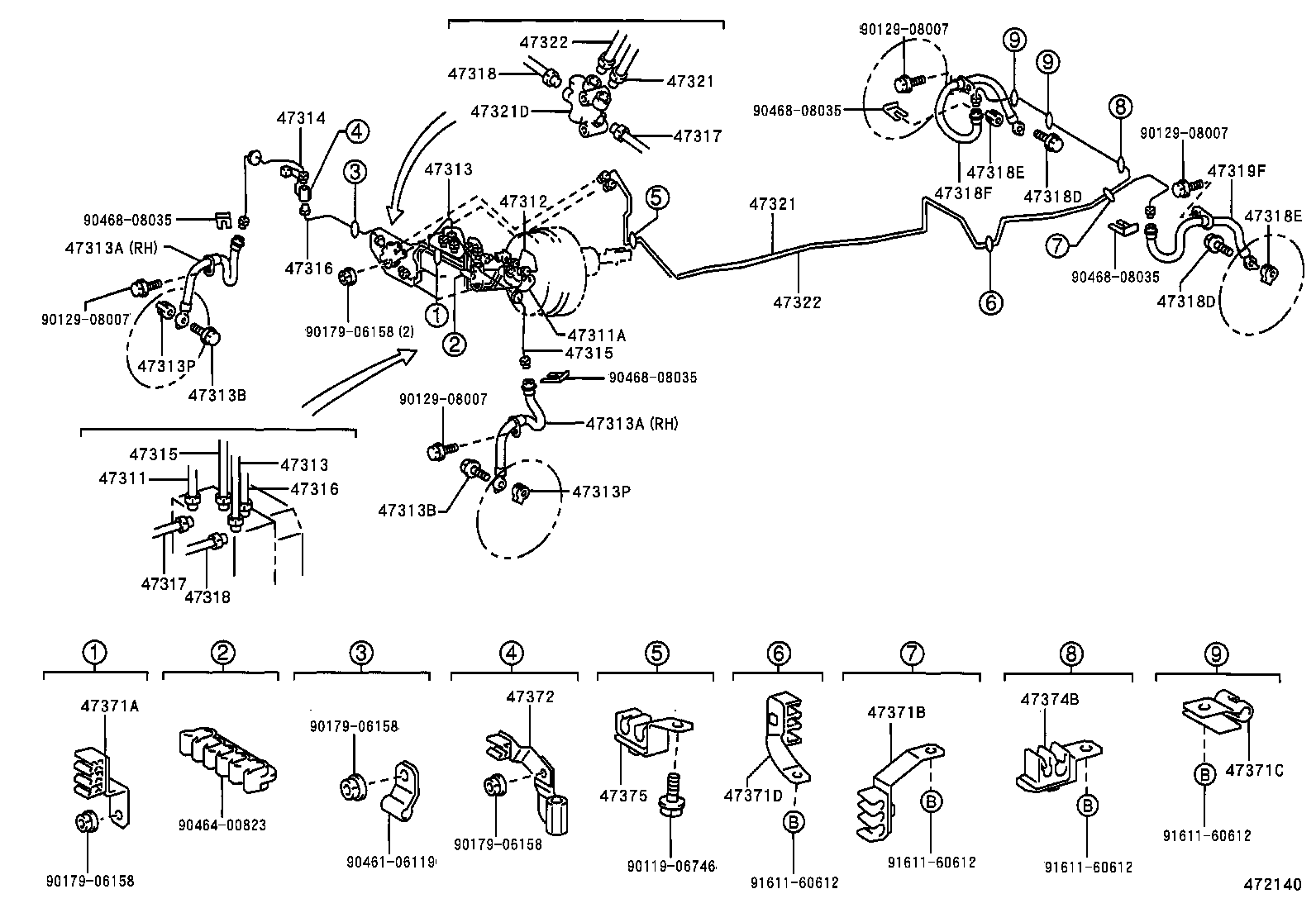 44050-05020 ACTUATOR ASSY, BRAKE product image