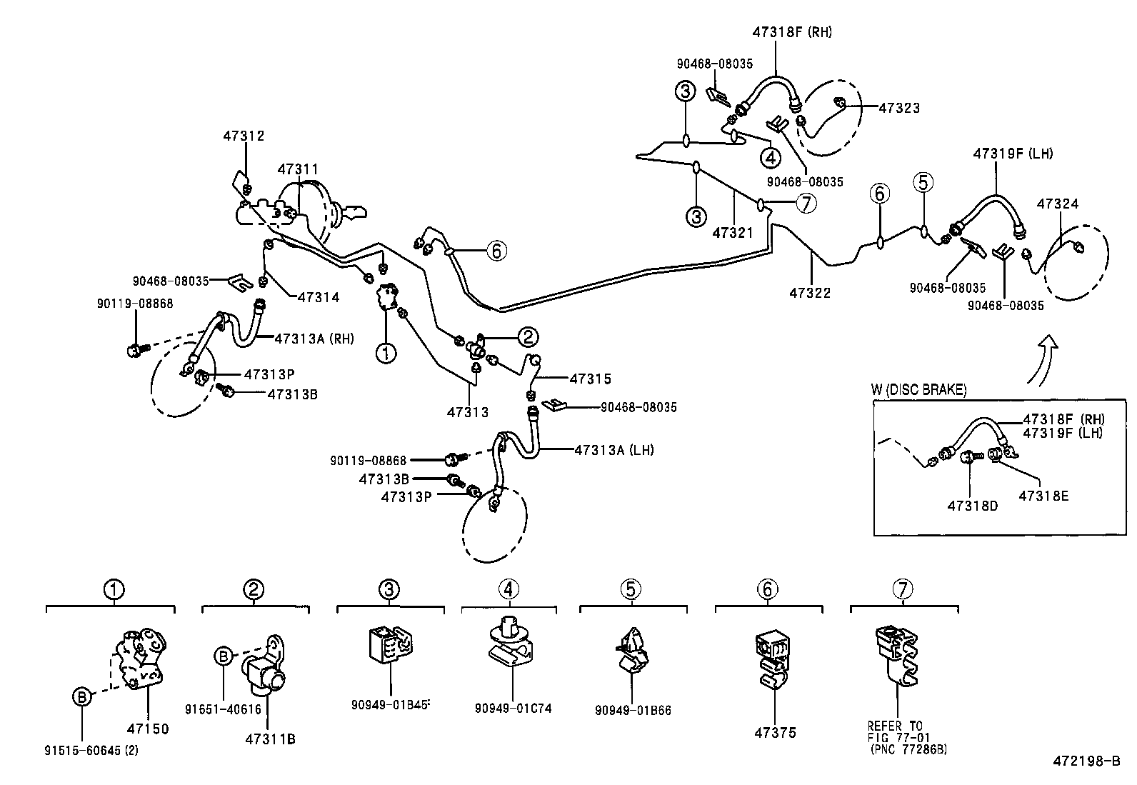 44050-12123 ACTUATOR ASSY, BRAKE product image