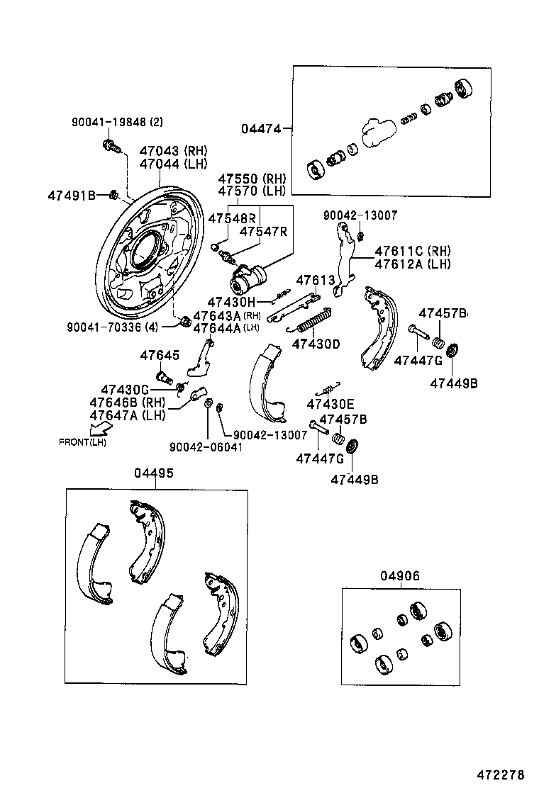 47547-87205 PLUG, BLEEDER(FOR DRUM BRAKE, REAR) product image