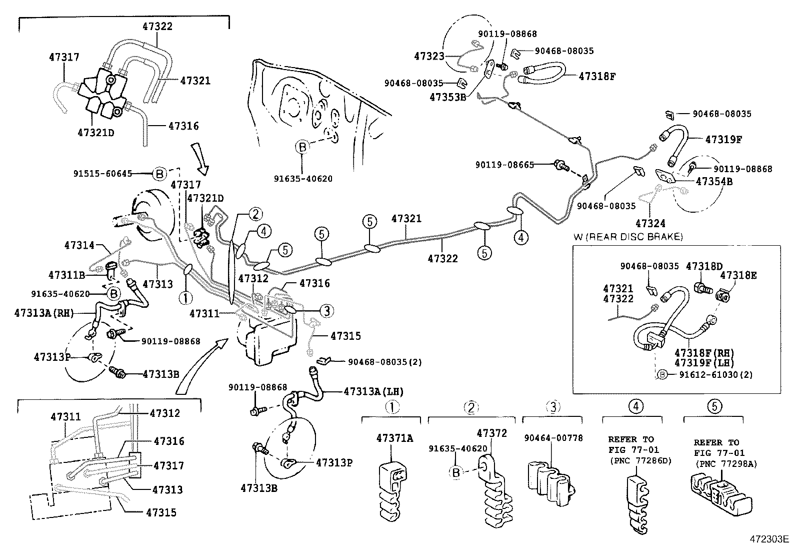 44050-52120 ACTUATOR ASSY, BRAKE product image