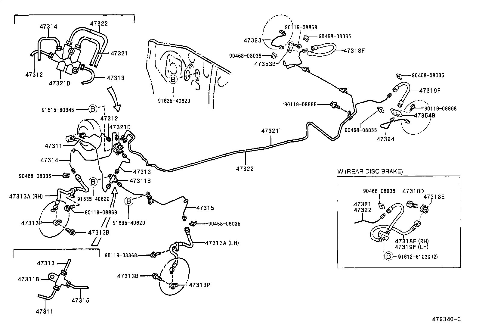 44050-52220 ACTUATOR ASSY, BRAKE product image