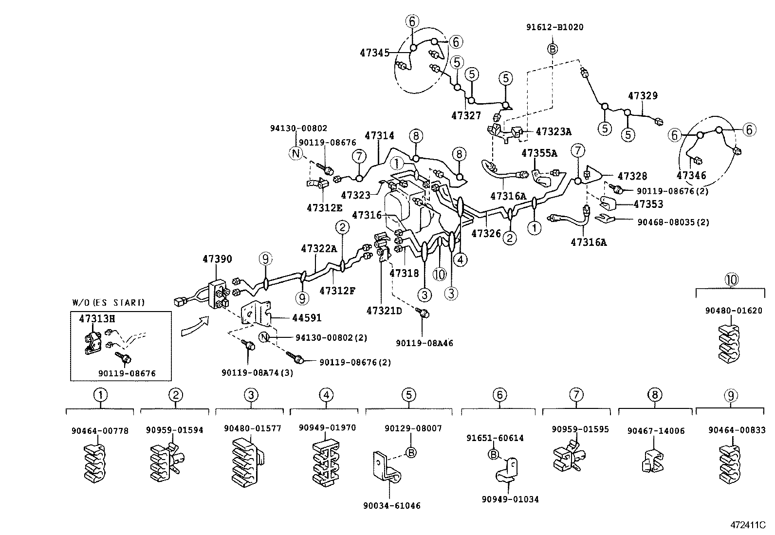 44050-37010 ACTUATOR ASSY, ABS & TRACTION product image