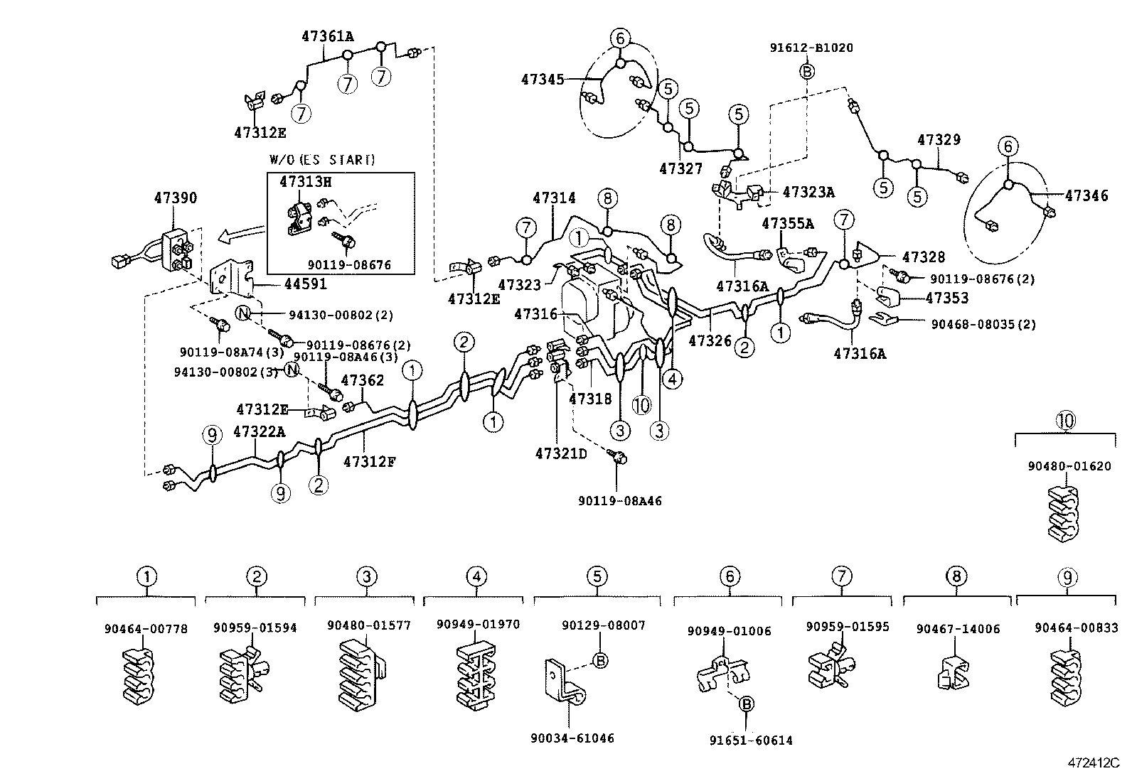 44050-37010 ACTUATOR ASSY, ABS & TRACTION product image