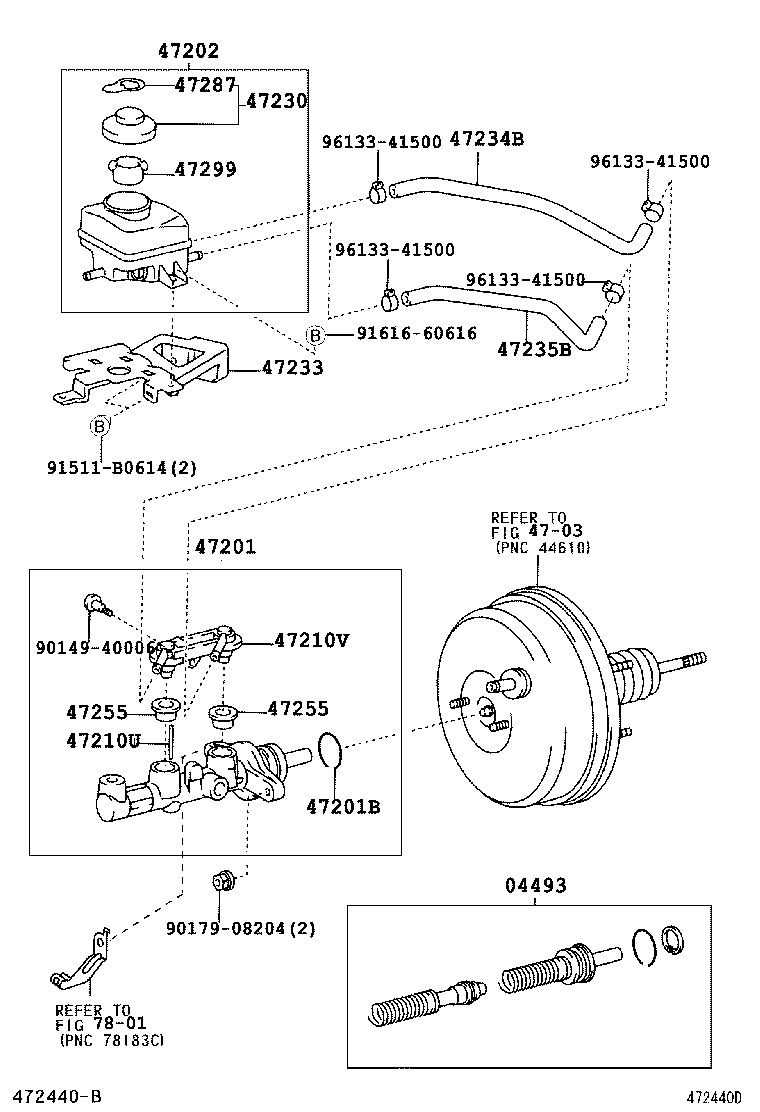 47220-44090 RESERVOIR SUB-ASSY, BRAKE MASTER CYLINDER product image