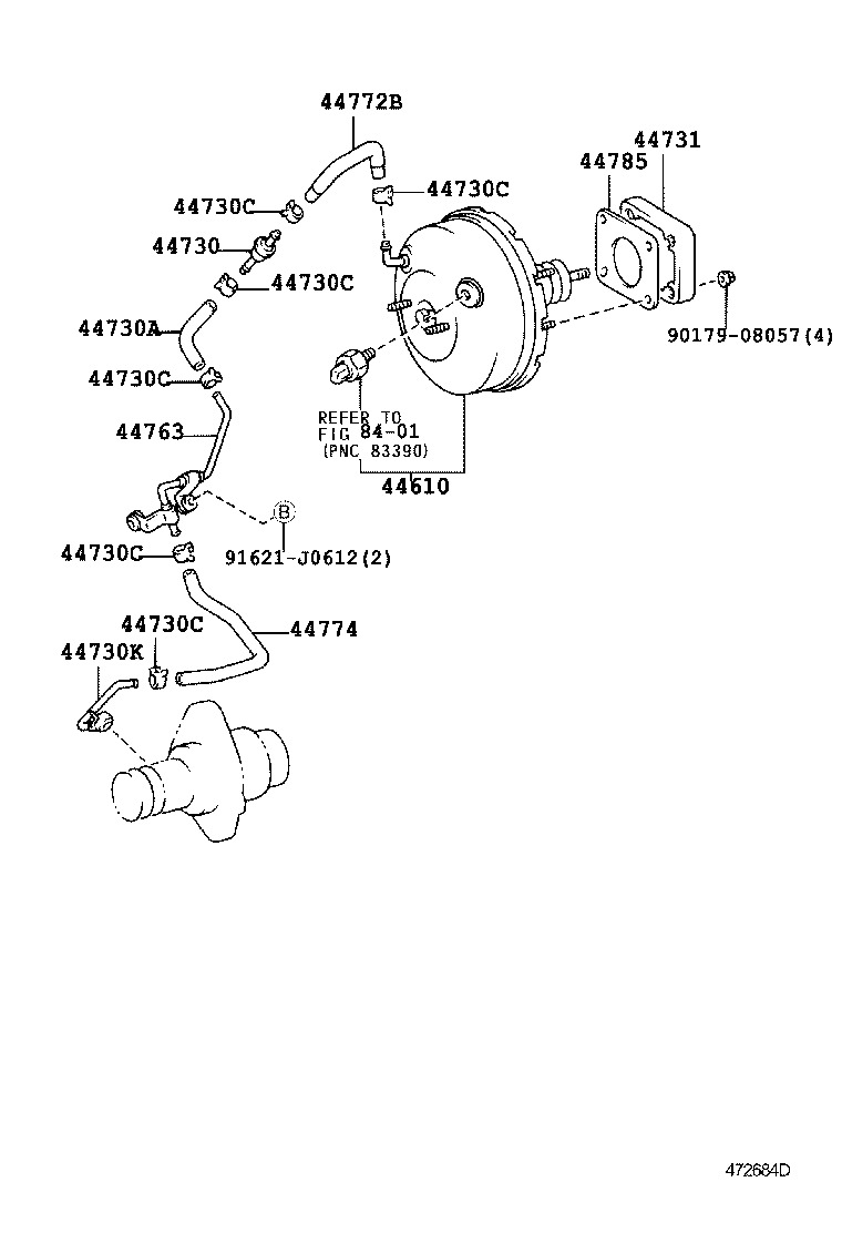 44610-3D720 BOOSTER ASSY, BRAKE product image