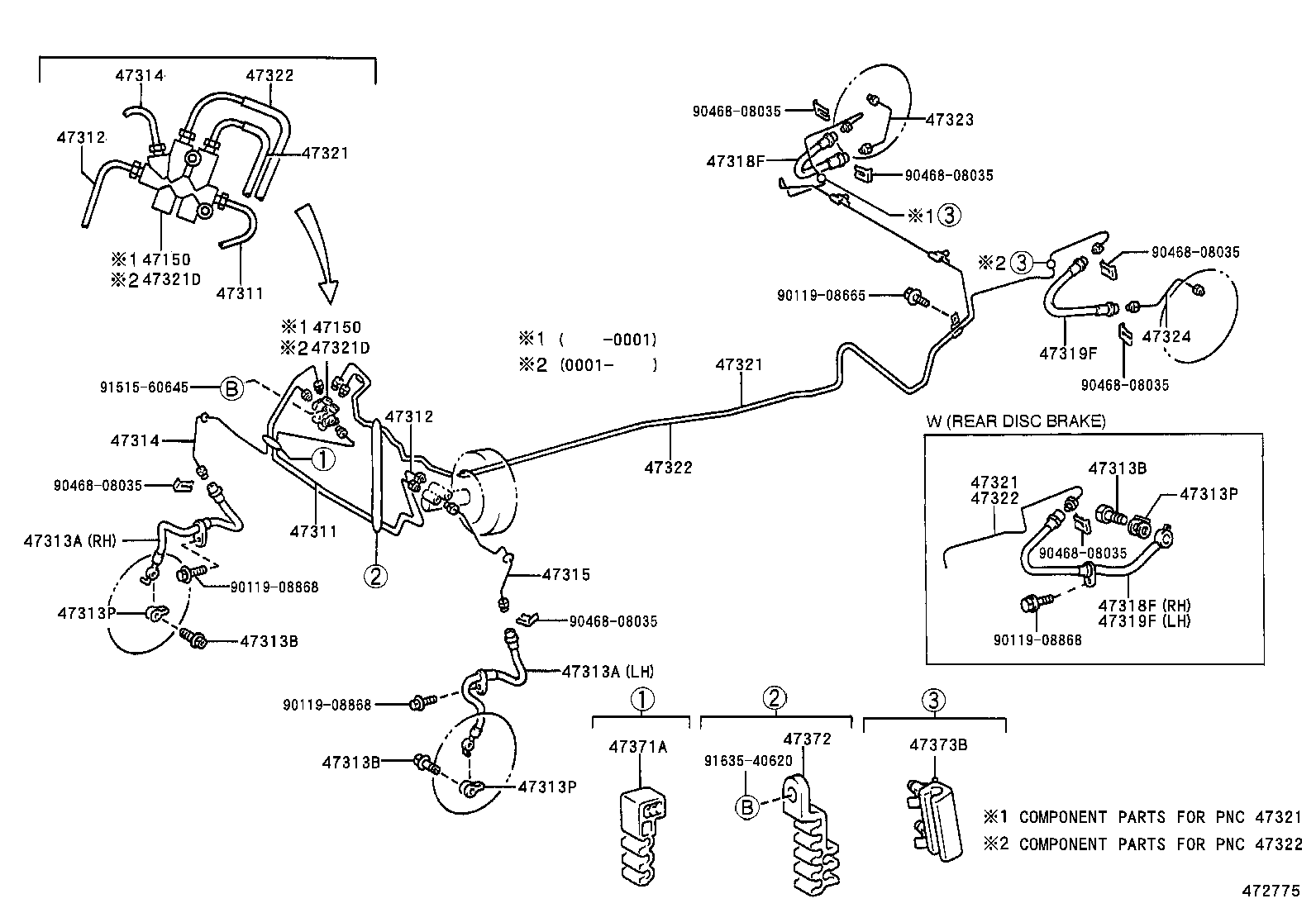 44050-52220 ACTUATOR ASSY, BRAKE product image