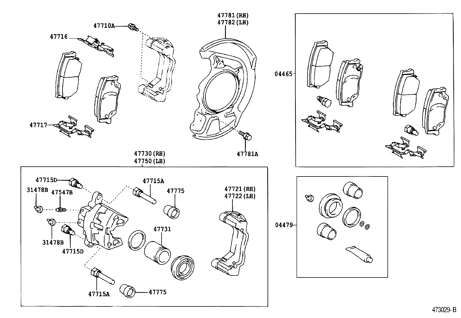 47714-10170 PIN, FRONT DISC BRAKE CYLINDER SLIDE product image