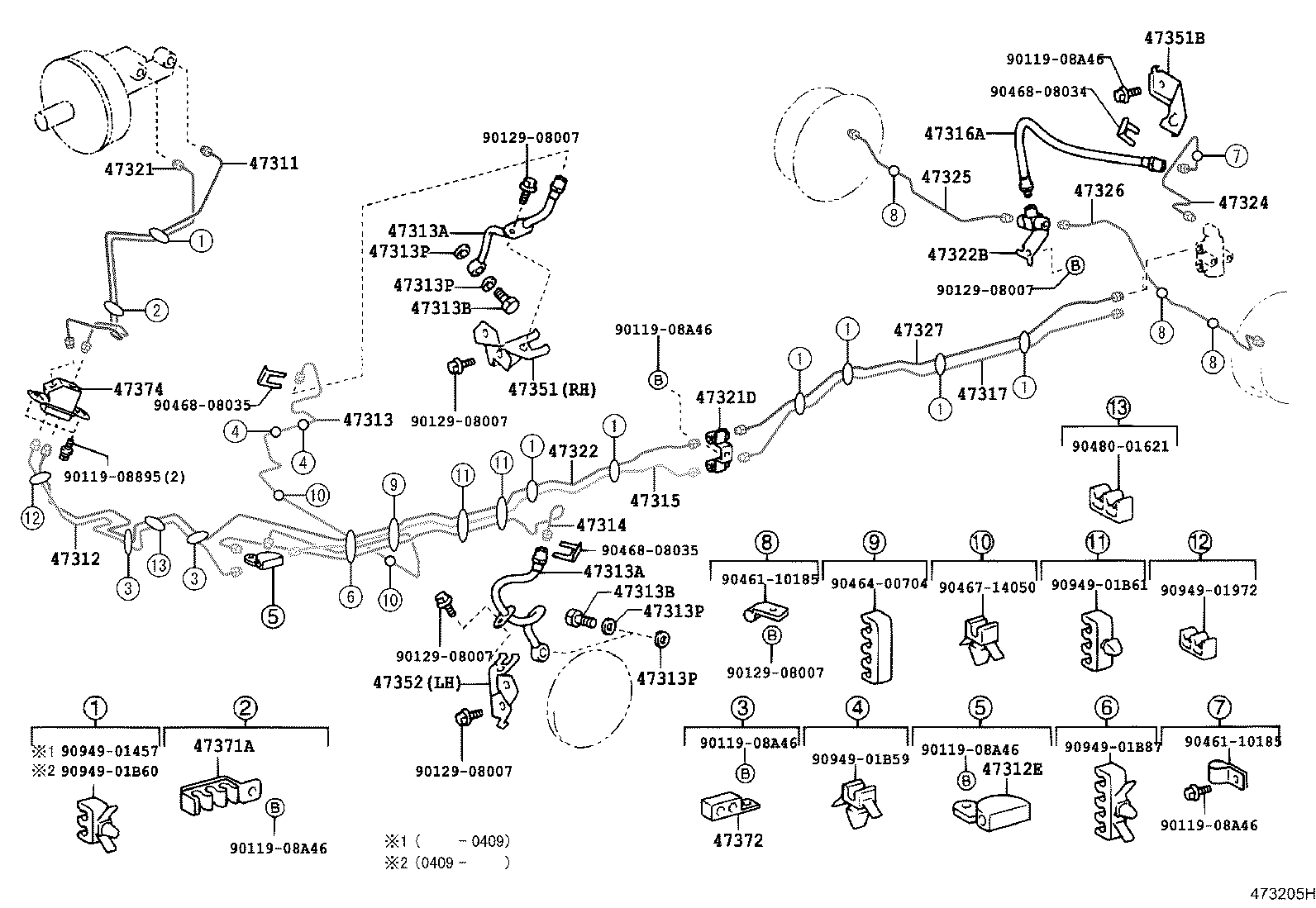 44050-27020 ACTUATOR ASSY, BRAKE product image