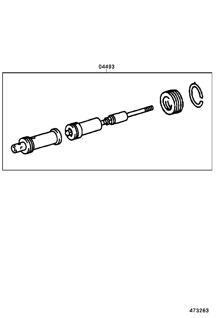 47220-60190 RESERVOIR SUB-ASSY, BRAKE MASTER CYLINDER product image