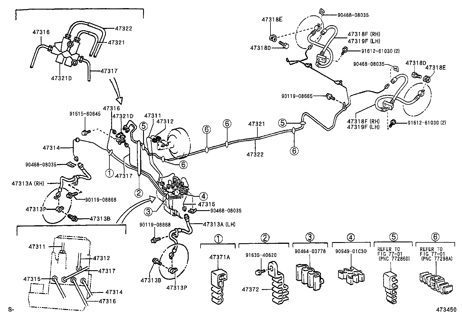 44050-52220 ACTUATOR ASSY, BRAKE product image