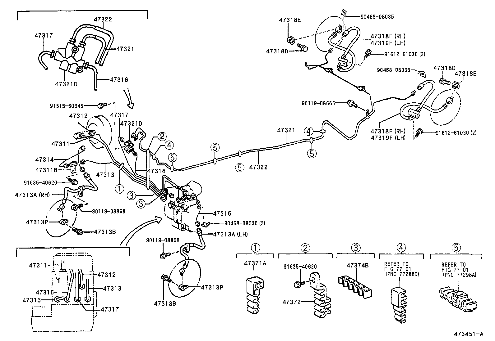 44050-52220 ACTUATOR ASSY, BRAKE product image