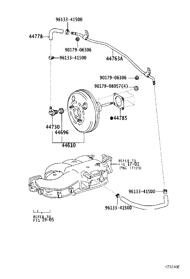 44785-60020 GASKET, BRAKE BOOSTER product image