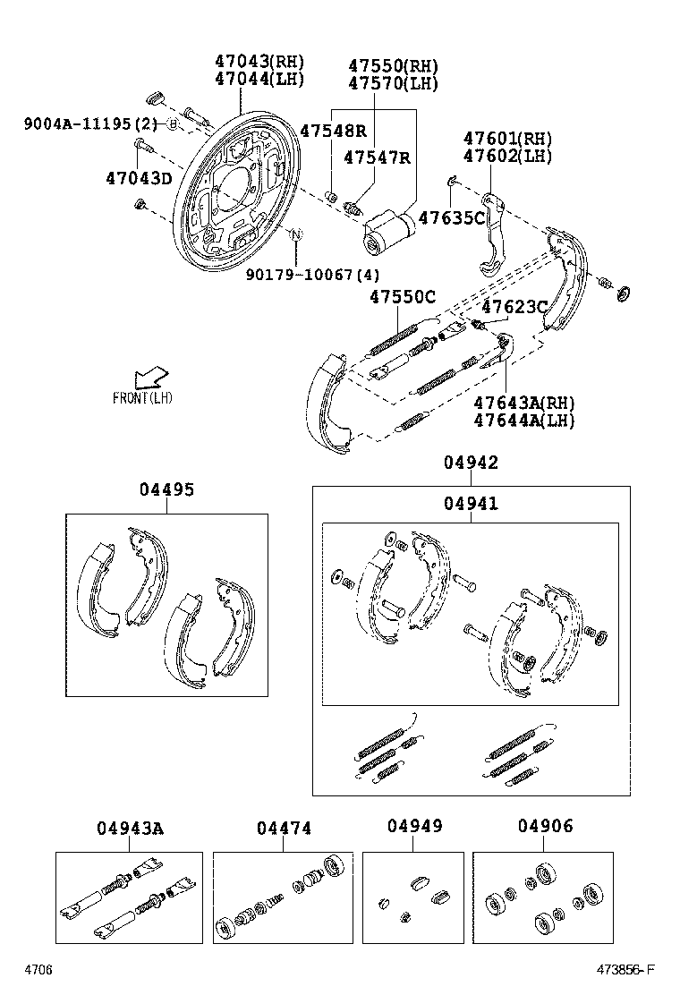 47547-BZ120 PLUG, BLEEDER(FOR DRUM BRAKE, REAR) product image