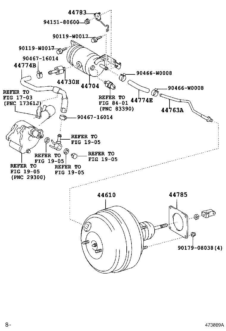 44750-0F030 HOSE, UNION TO CHECK VALVE product image