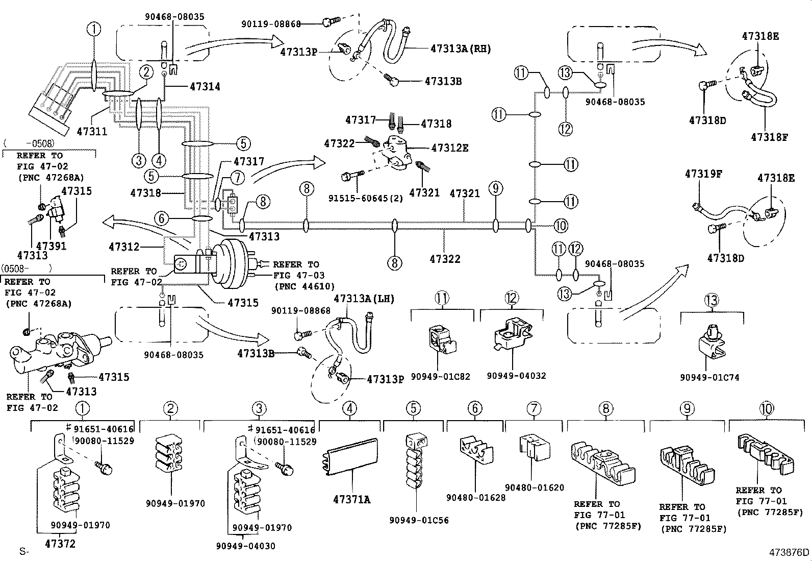 44050-0F010 ACTUATOR ASSY, BRAKE product image