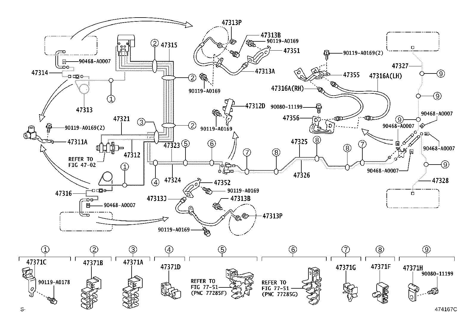 44050-04094 ACTUATOR ASSY, BRAKE product image