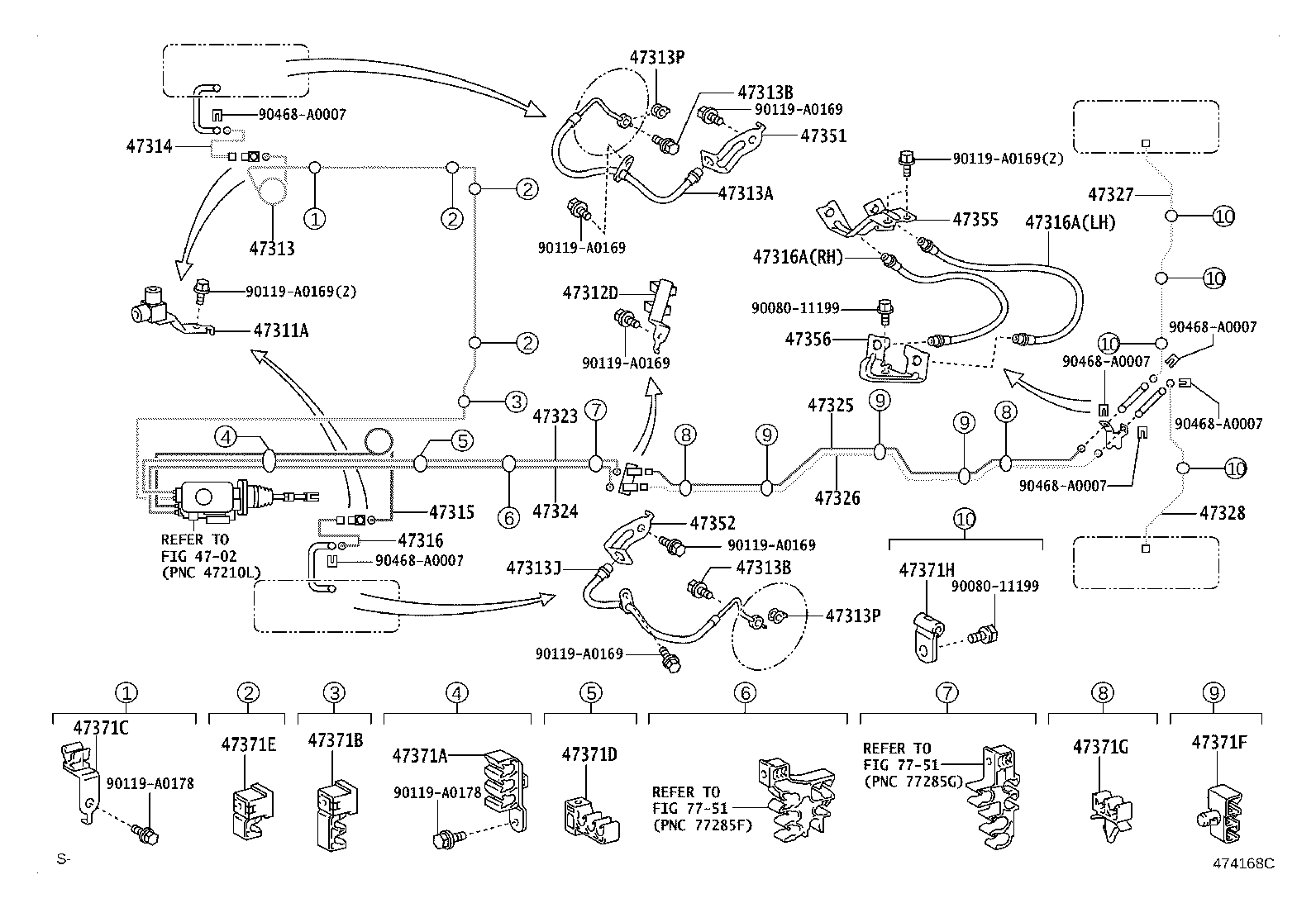 44050-04094 ACTUATOR ASSY, BRAKE product image