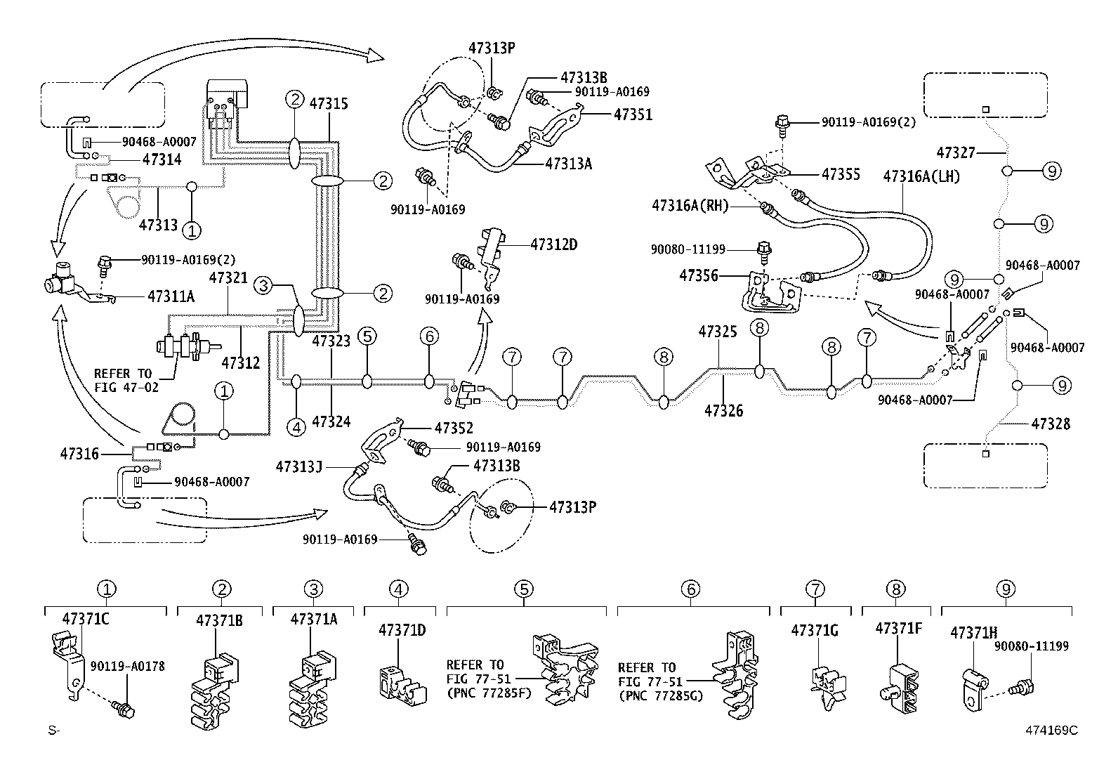 44050-04094 ACTUATOR ASSY, BRAKE product image