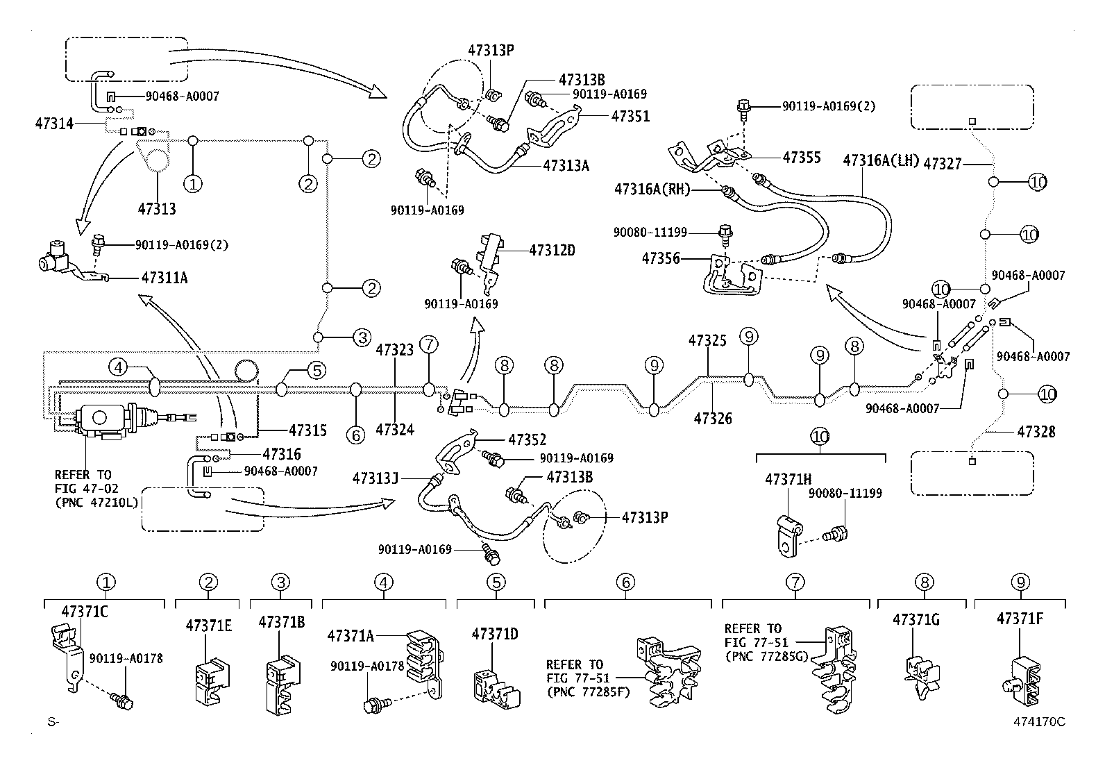 44050-04094 ACTUATOR ASSY, BRAKE product image