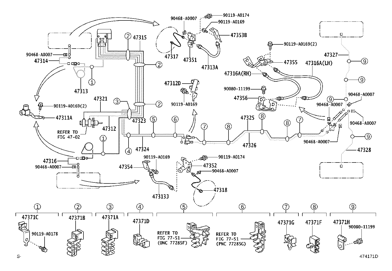 44050-04094 ACTUATOR ASSY, BRAKE product image