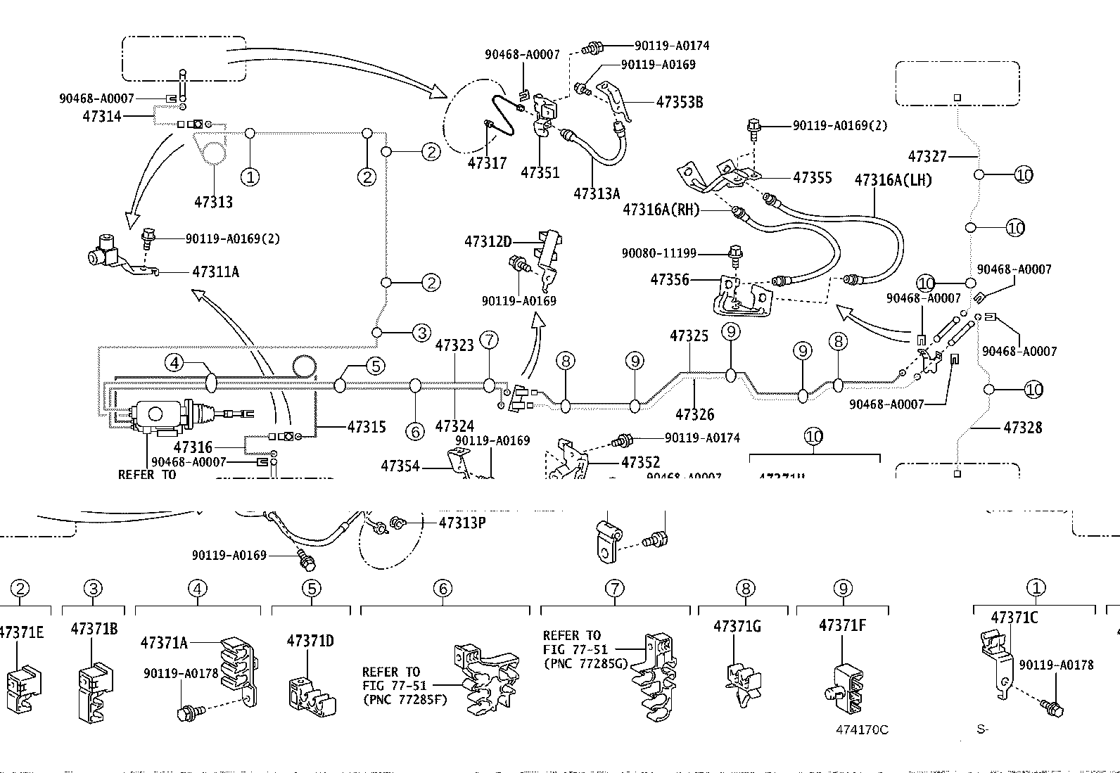 44050-04094 ACTUATOR ASSY, BRAKE product image