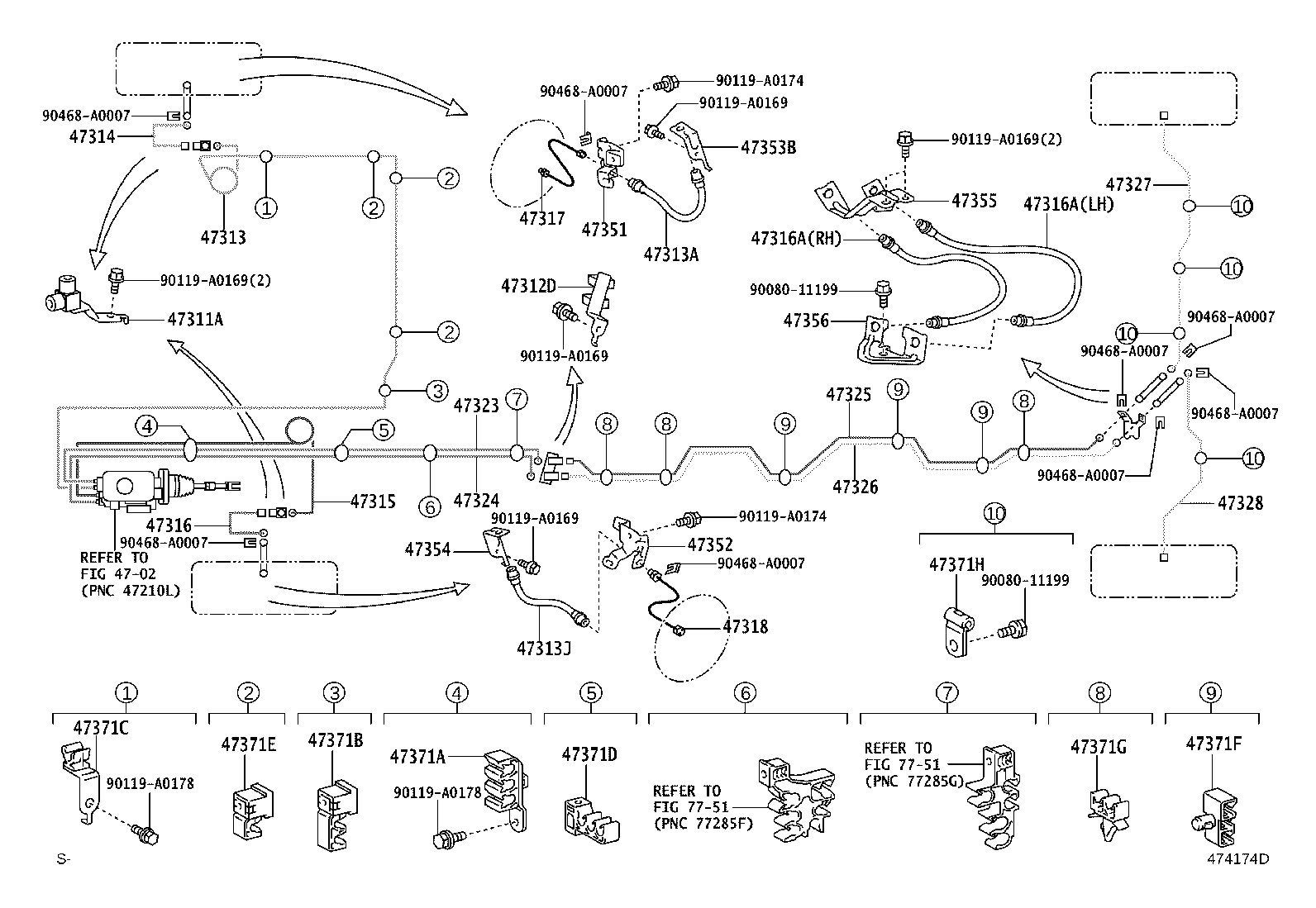 44050-04094 ACTUATOR ASSY, BRAKE product image