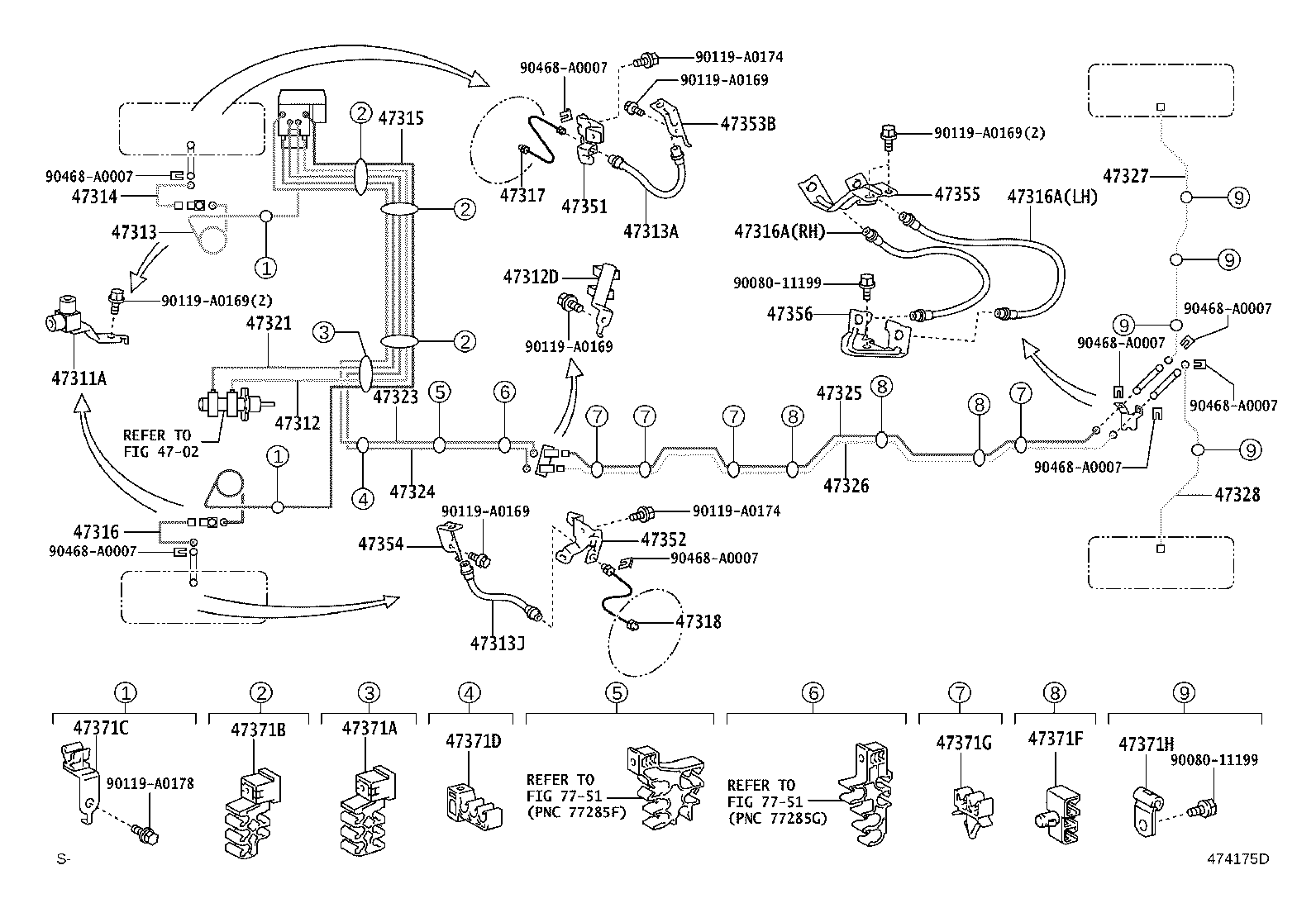 44050-04094 ACTUATOR ASSY, BRAKE product image