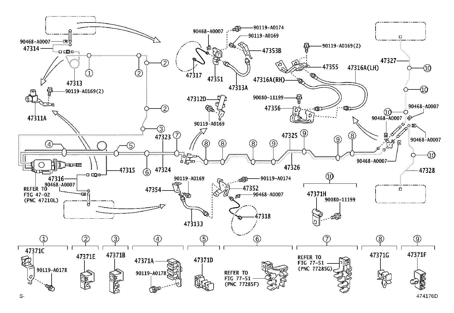 44050-04094 ACTUATOR ASSY, BRAKE product image