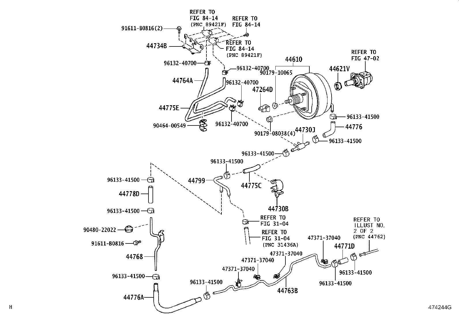 44610-37170 BOOSTER ASSY, BRAKE product image