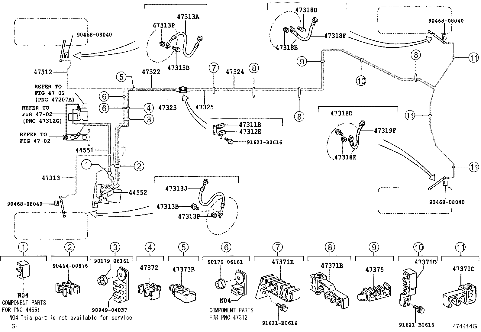 44590-30130 BRACKET ASSY, BRAKE ACTUATOR product image