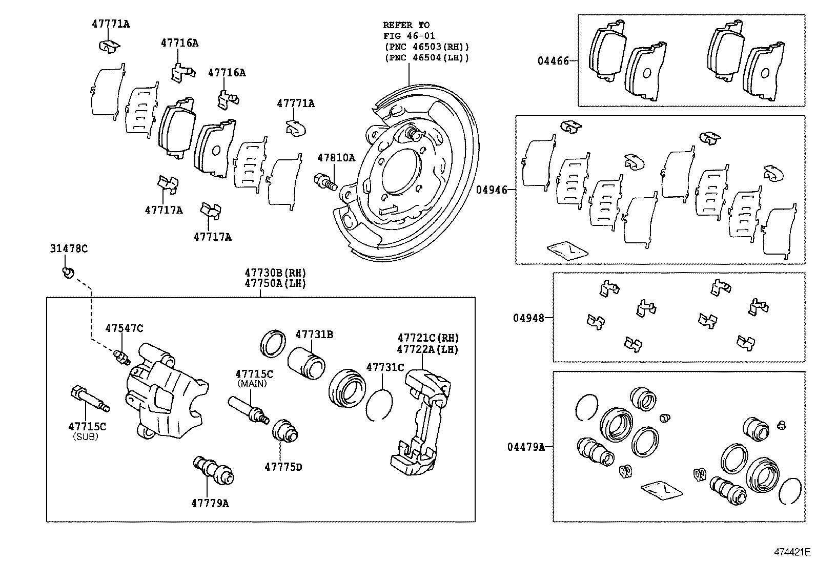 47715-32040 PIN, CYLINDER SLIDE(FOR REAR DISC BRAKE) product image
