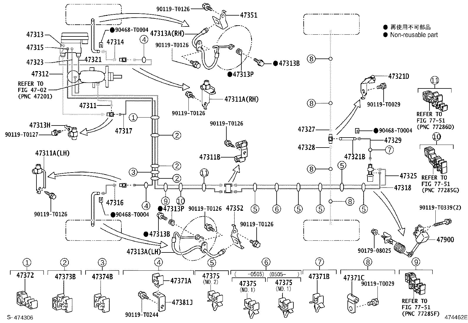 44050-71070 ACTUATOR ASSY, BRAKE product image