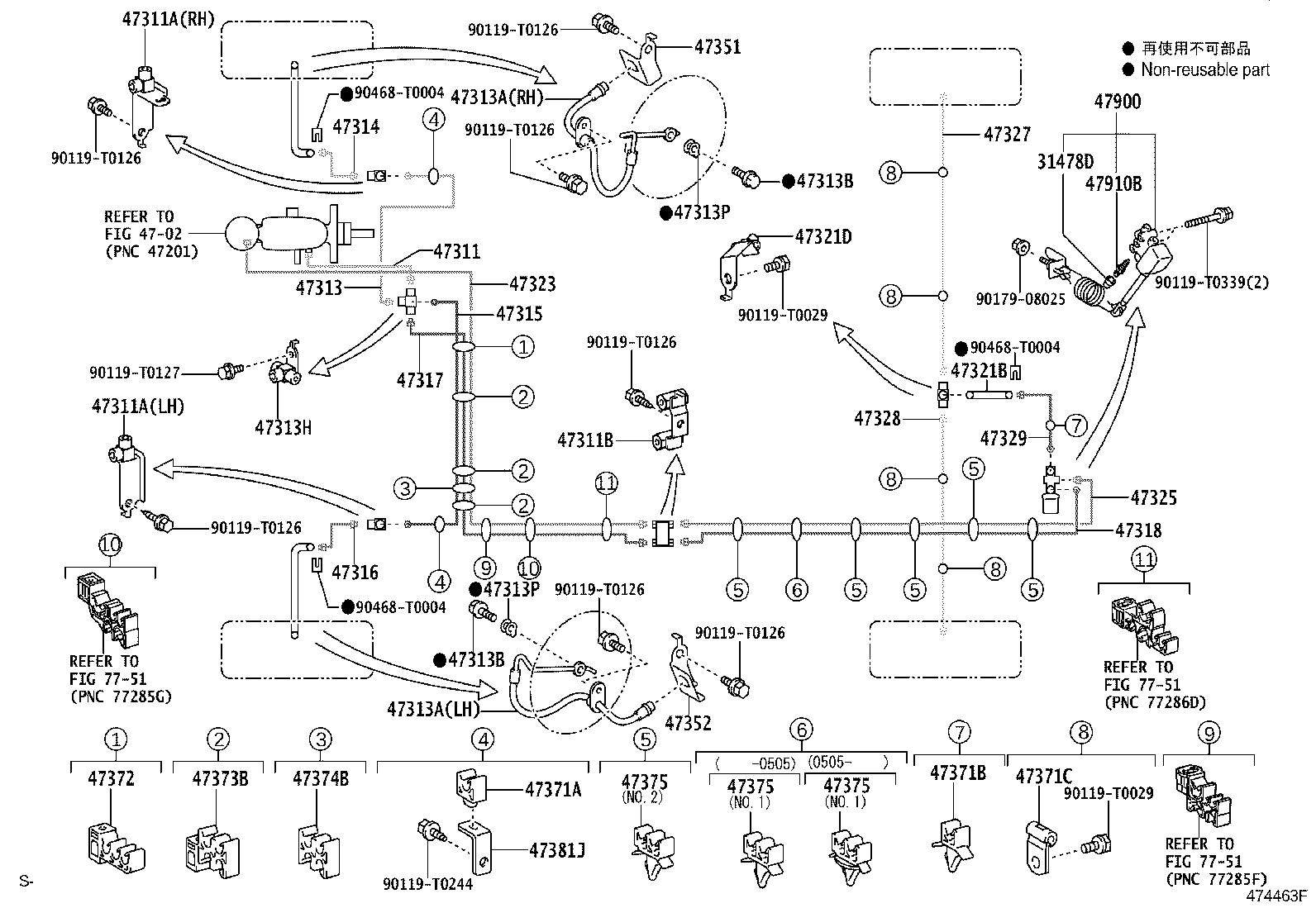 44050-71070 ACTUATOR ASSY, BRAKE product image