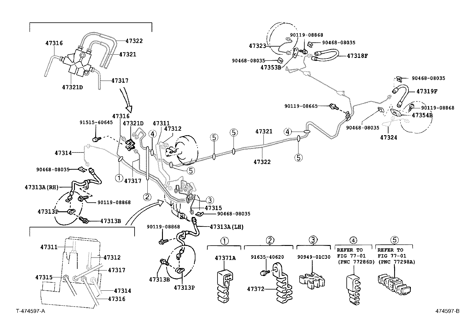 44050-52520 ACTUATOR ASSY, BRAKE product image