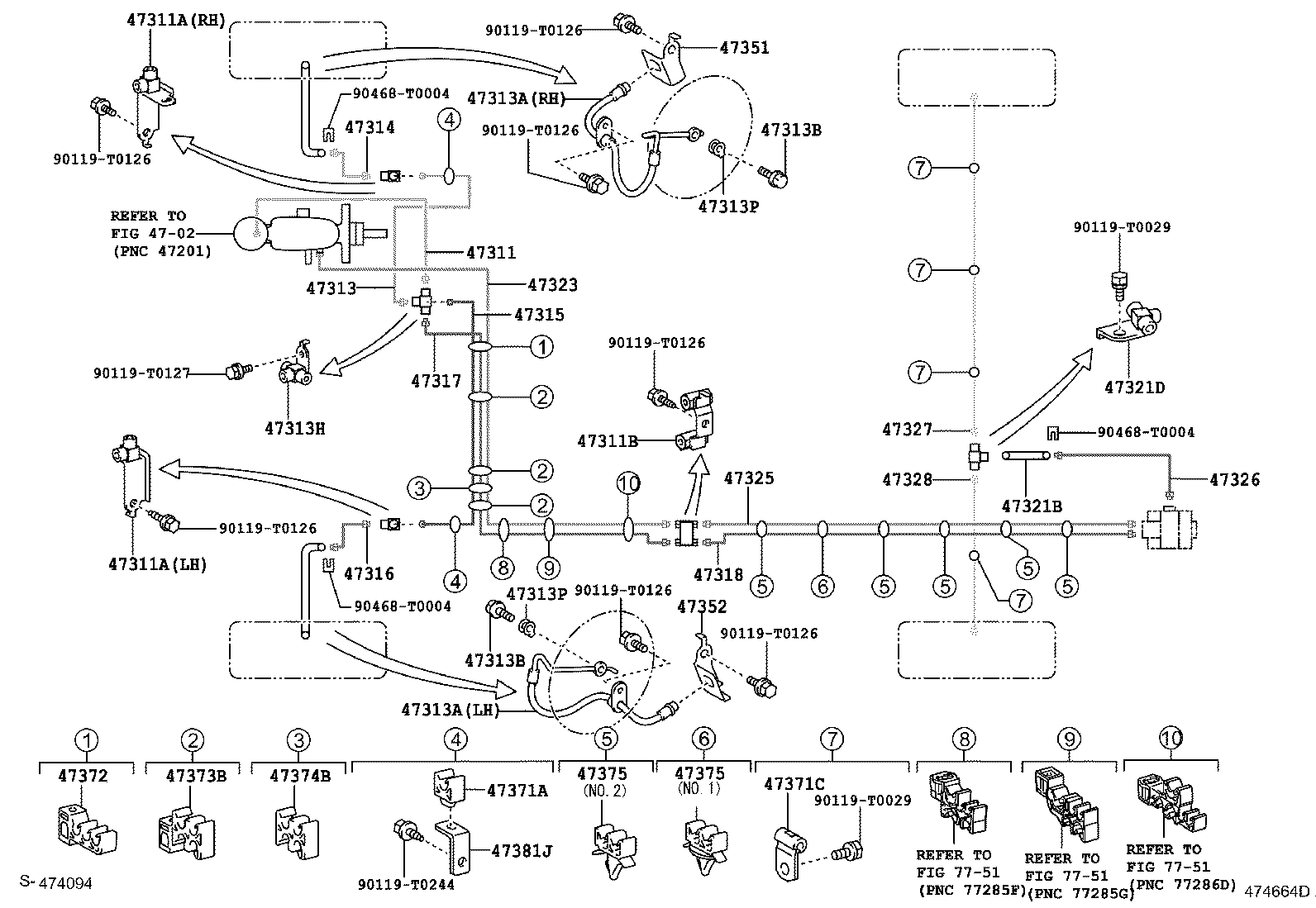 44050-71010 ACTUATOR ASSY, BRAKE product image