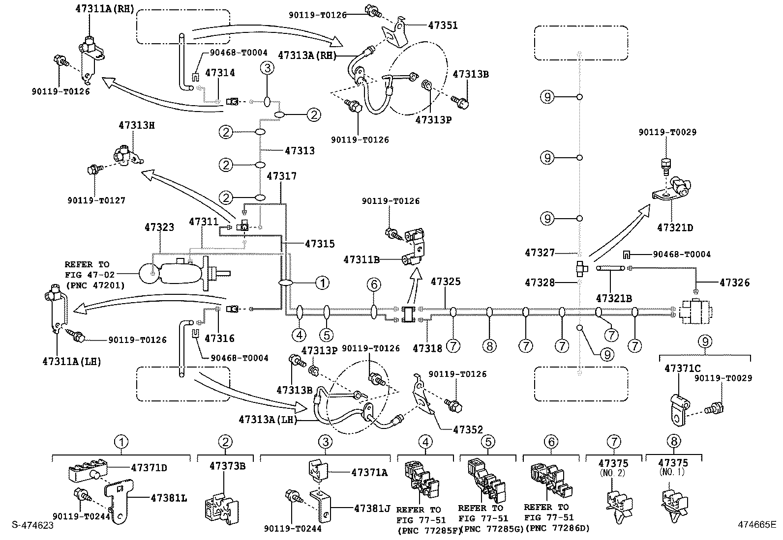 44050-71010 ACTUATOR ASSY, BRAKE product image