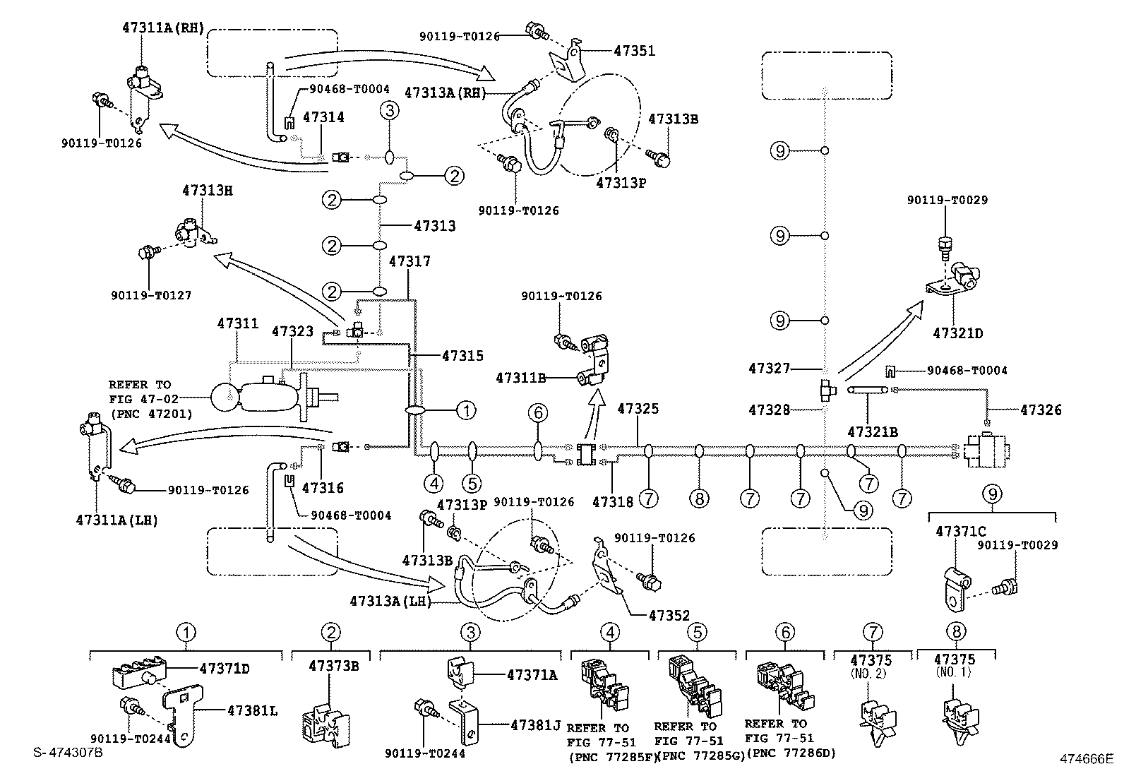 44050-71010 ACTUATOR ASSY, BRAKE product image