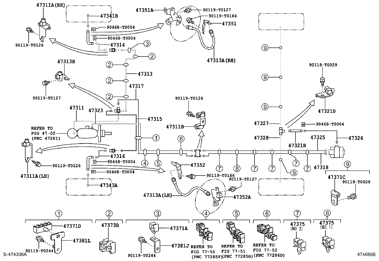 44050-71010 ACTUATOR ASSY, BRAKE product image