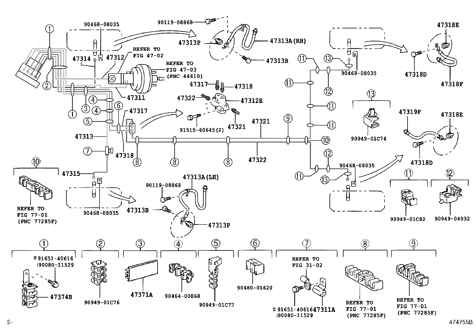 44050-0F010 ACTUATOR ASSY, BRAKE product image
