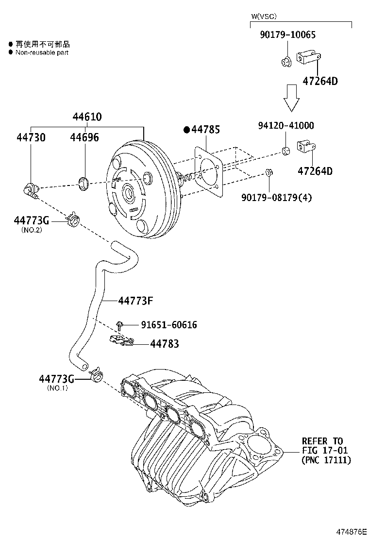 44610-42272 BOOSTER ASSY, BRAKE product image