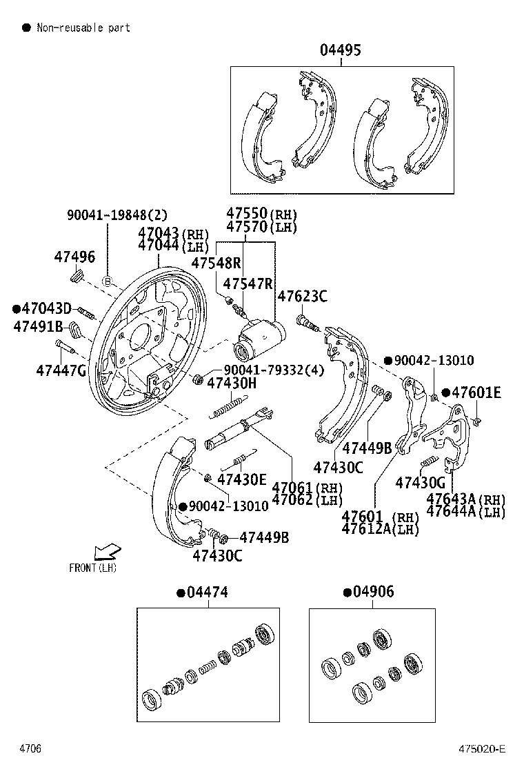47547-B4010 PLUG, BLEEDER(FOR DRUM BRAKE, REAR) product image