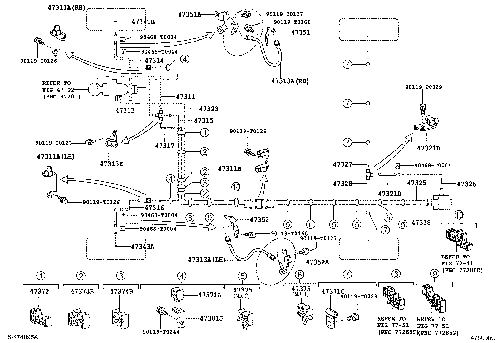 44050-71010 ACTUATOR ASSY, BRAKE product image