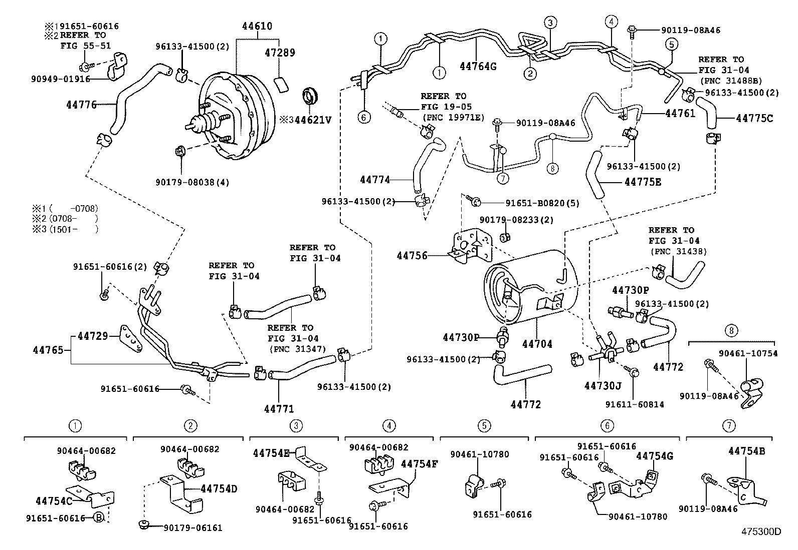44610-36600 BOOSTER ASSY, BRAKE product image