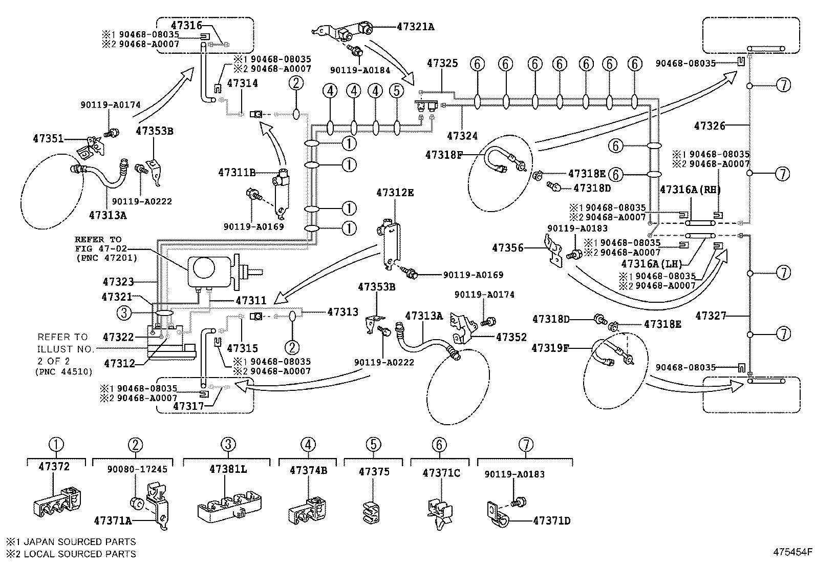 44050-0C182 ACTUATOR ASSY, BRAKE product image
