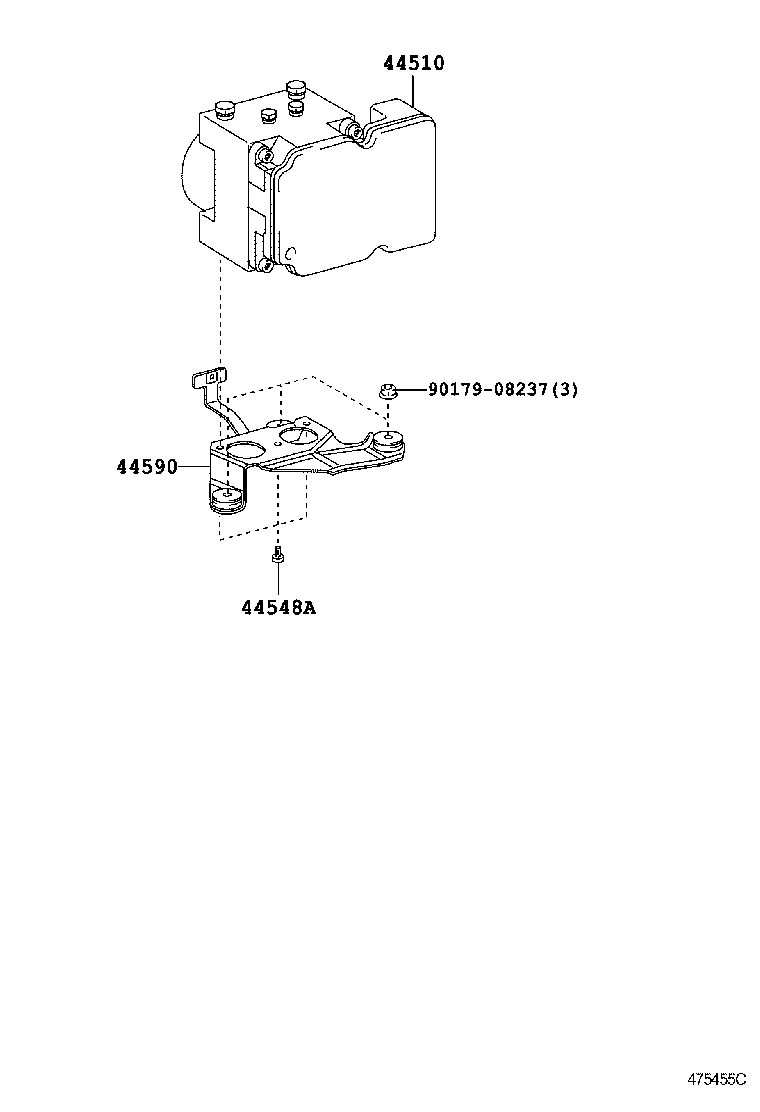 44050-0C182 ACTUATOR ASSY, BRAKE product image